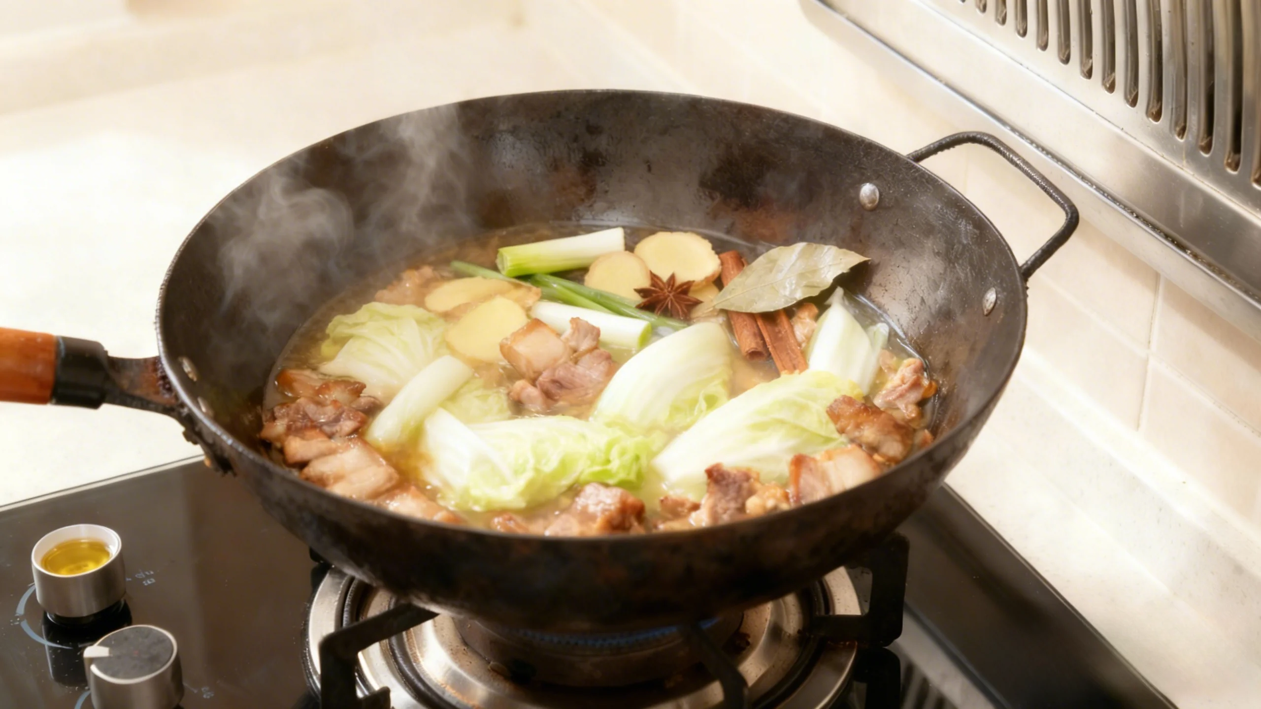 Adding Cabbage Core