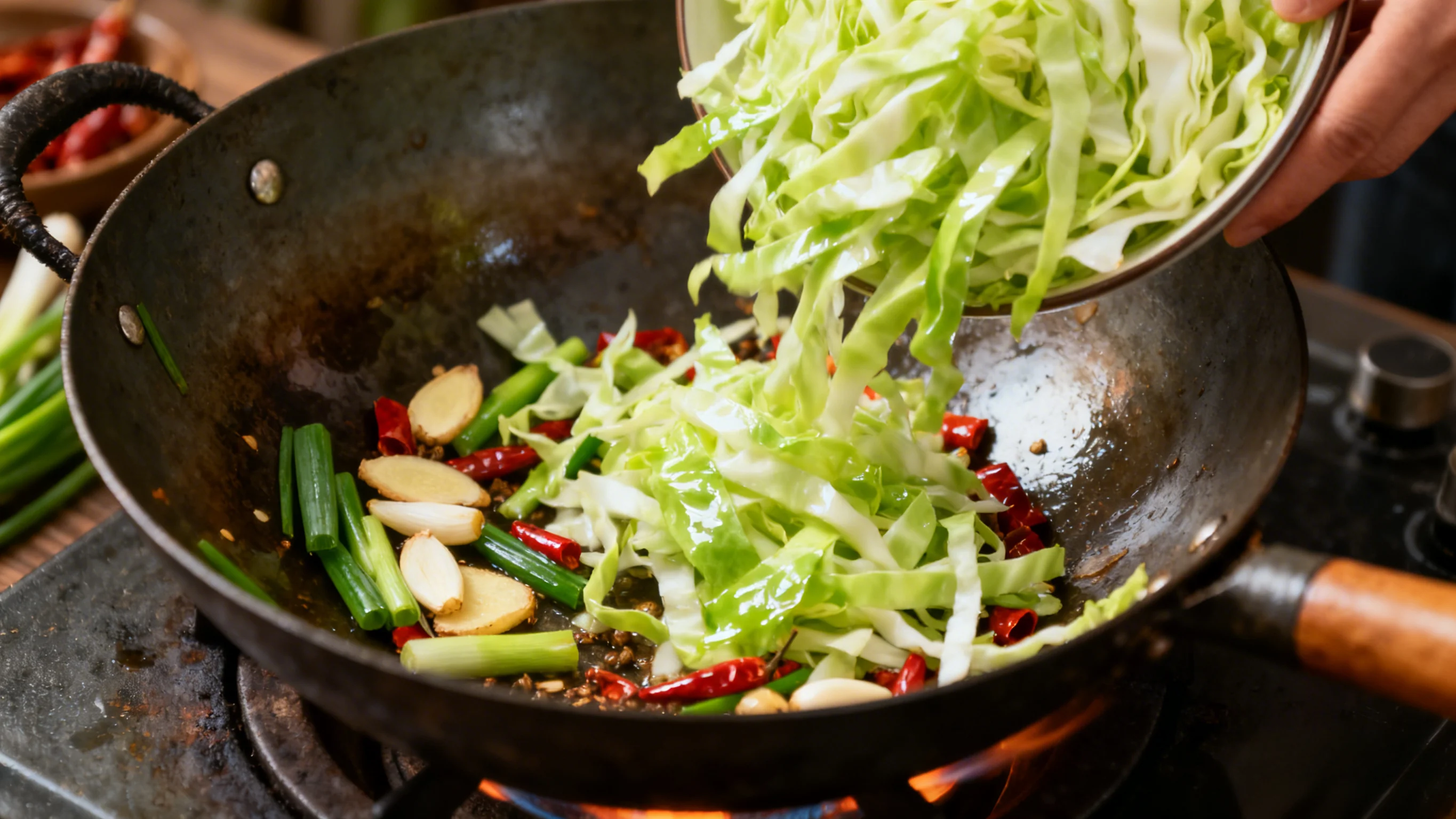 Stir-fry Cabbage