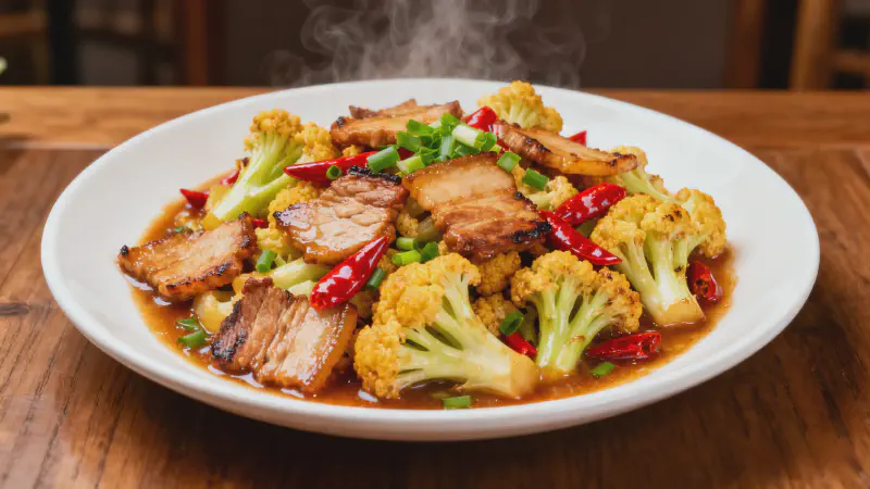 Featured image of post Cauliflower Stir-fry with Pork: The Ultimate Rice Companion with 'Blanch & Dry-Roast' Secrets