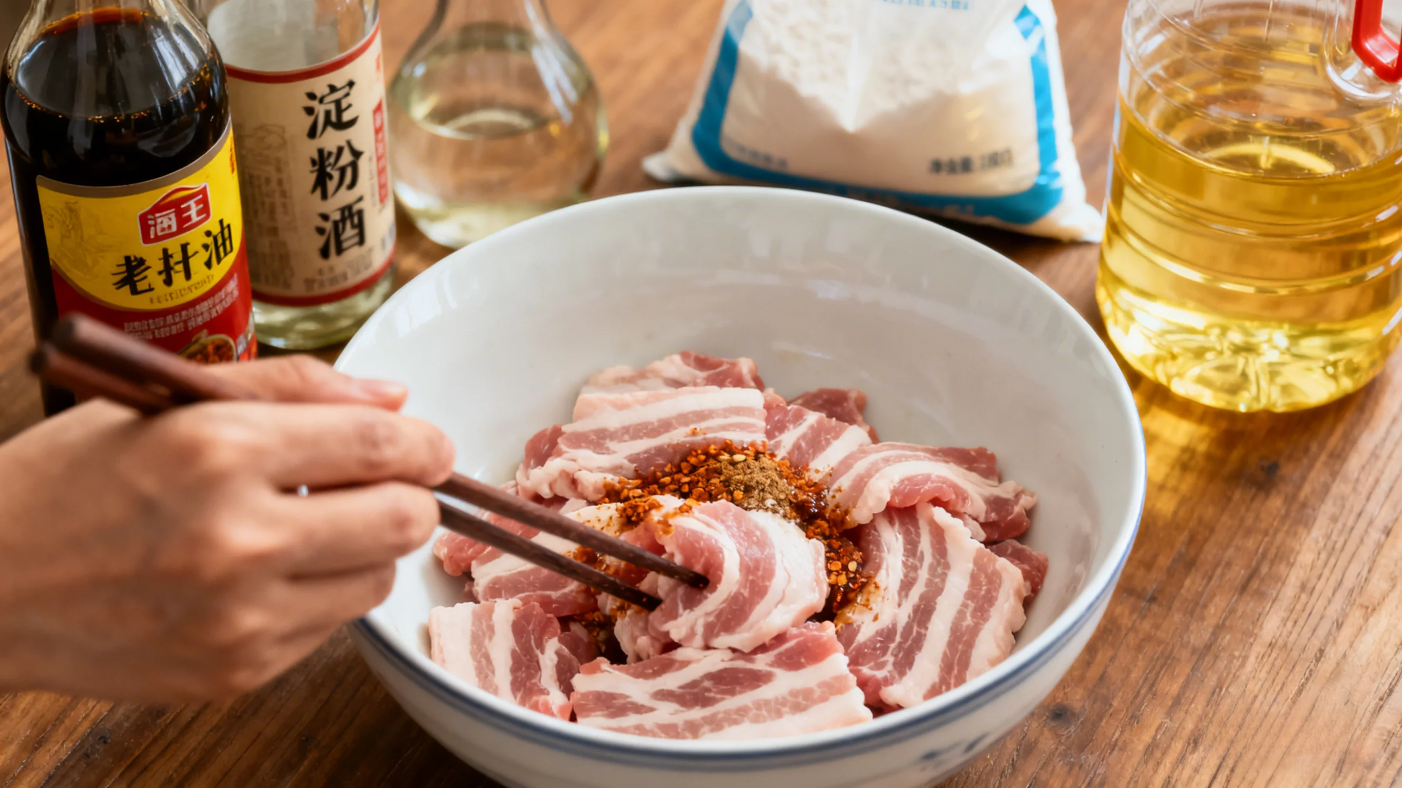 Marinating Pork