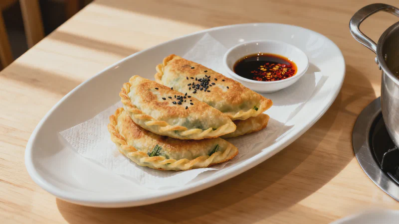 Chive Pockets: Secret to Thin Skin and Generous Filling