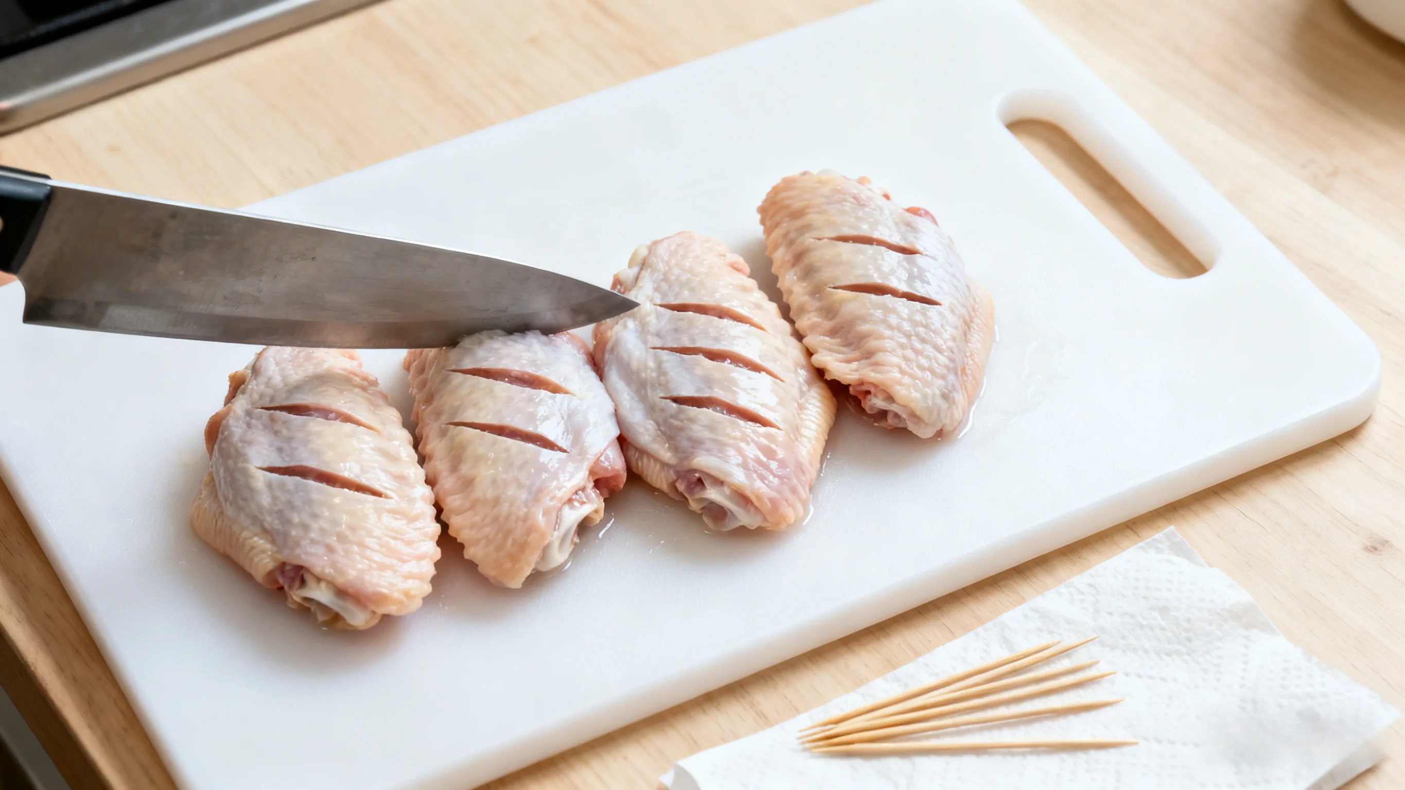 Preparing Wings