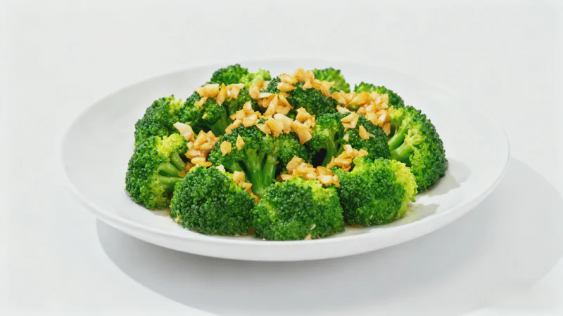 Garlic Broccoli: 5-Minute Healthy Quick Dish