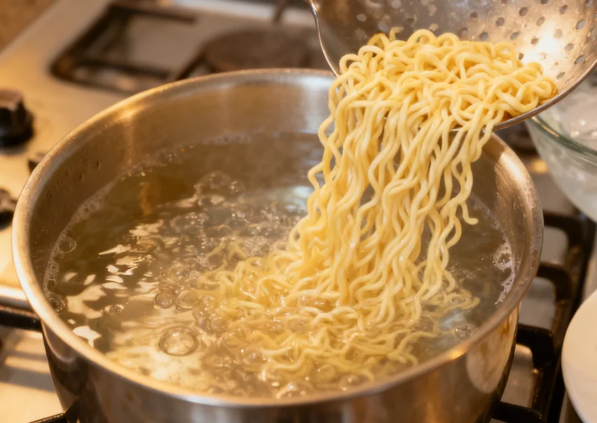 Preparing Noodles