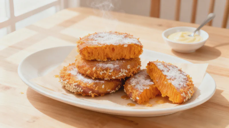 Sweet Potato Pancakes: Secret to Crispy Outside and Soft Inside