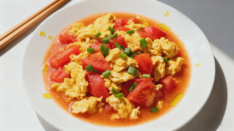 Featured image of post Tomato and Egg Stir-fry: Sweet and Sour Home-style Classic